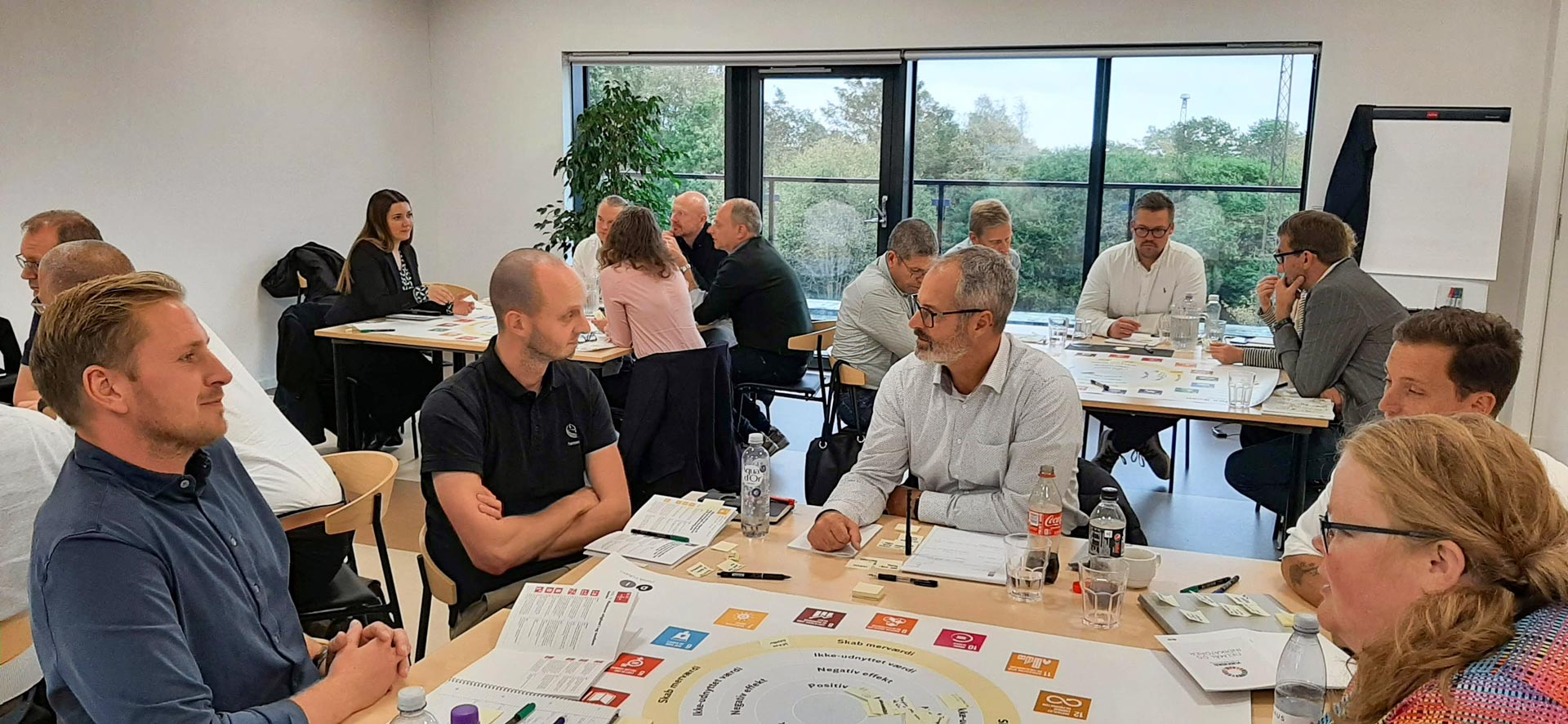 Workshop i grøn omstilling hos HSHansen