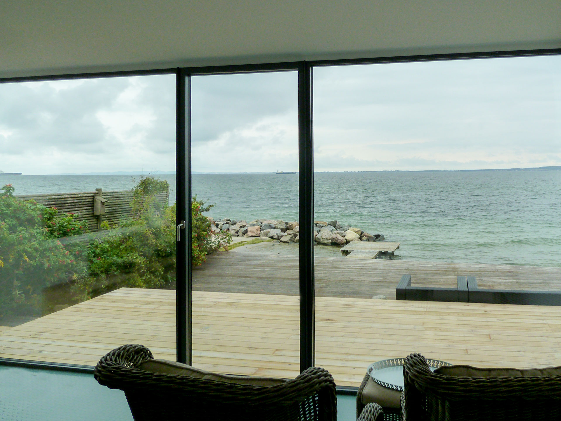 Indadgående terrassedør